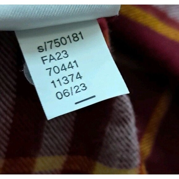 NWT Loft Dress Women's Large Petite Red‎ Mini Plaid Side Tie Flare Tiered Fall - Picture 10 of 13